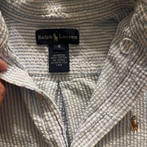 Boys Ralph Lauren shirt size 6